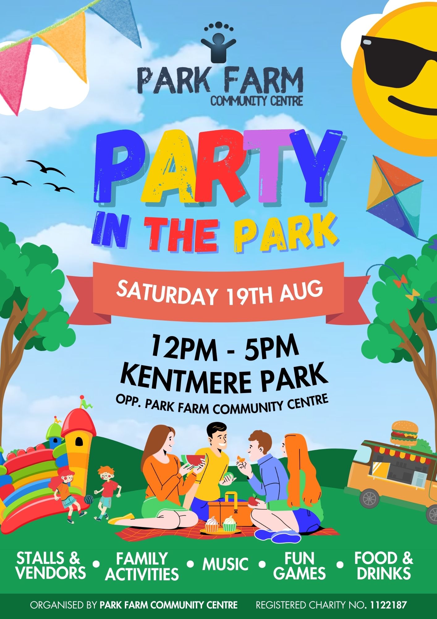 Party in the Park 2023 - Park Farm Community Centre