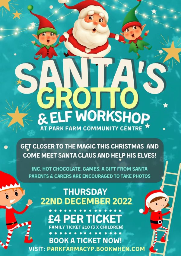 Santa’s Grotto Santa's Grotto- Park Farm Community Centre